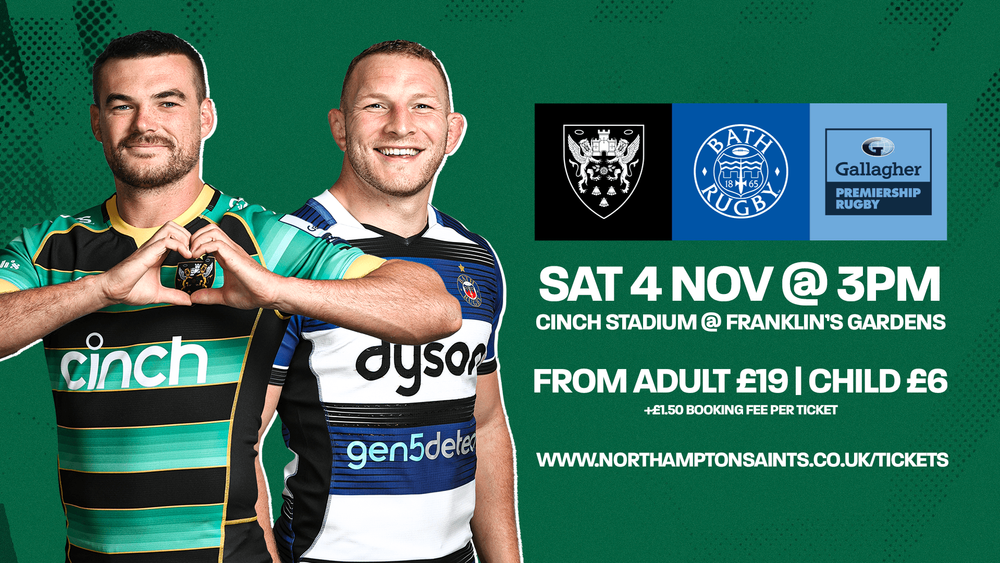 News  Northampton Saints 2023/24 Season Tickets now on sale!