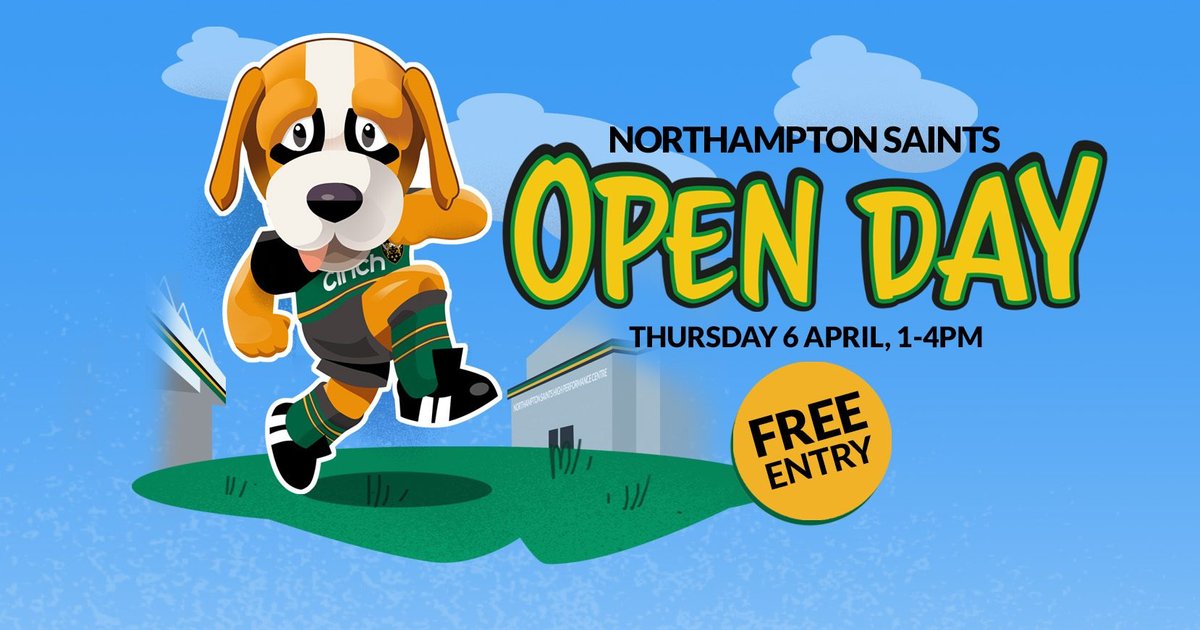 Northampton Saints Open Day Final Information