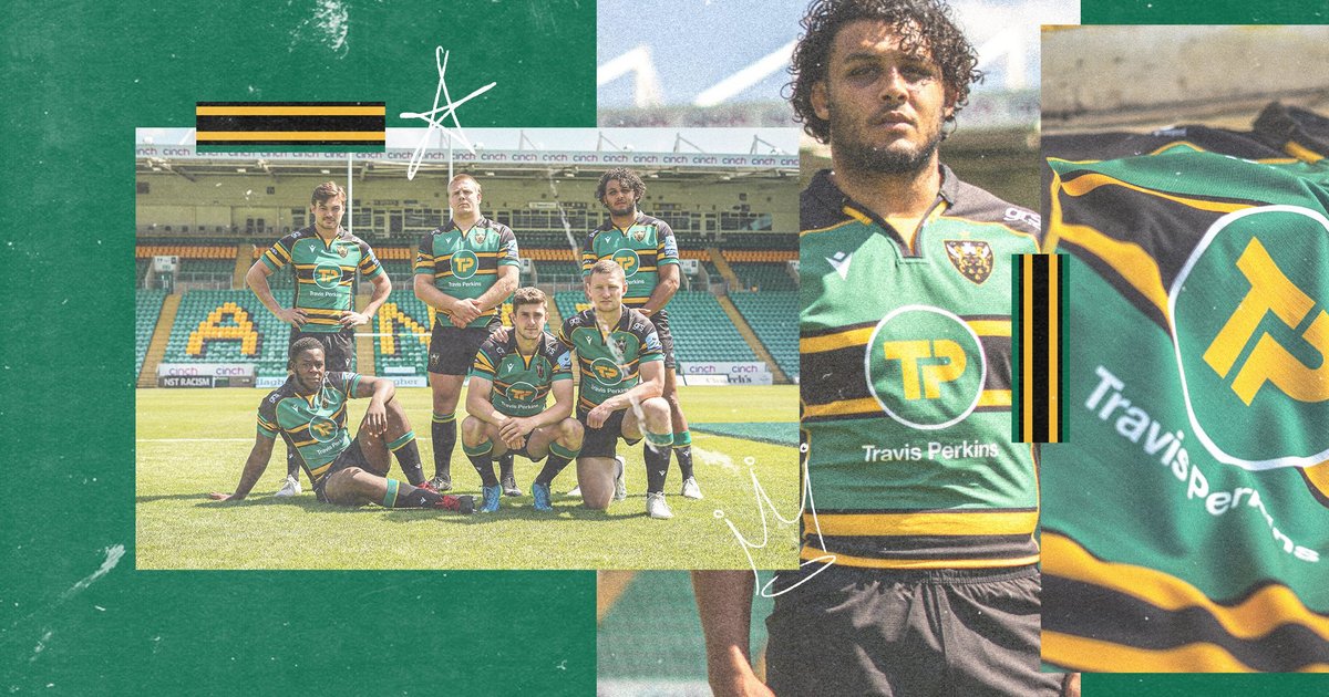 Macron - Introducing the new Northampton Saints Away kit for the