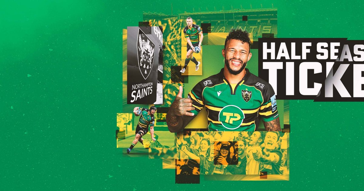 Northampton Saints - The first batch of 2022/23 Season Tickets