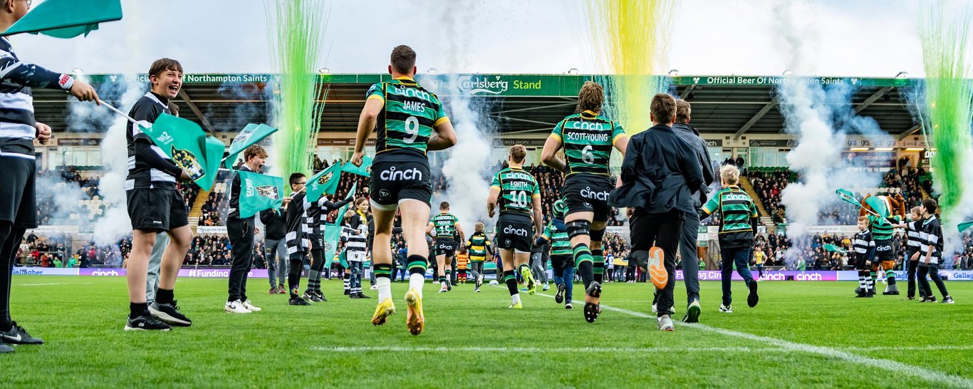 cinch Stadium at Franklin’s Gardens, home of Northampton Saints