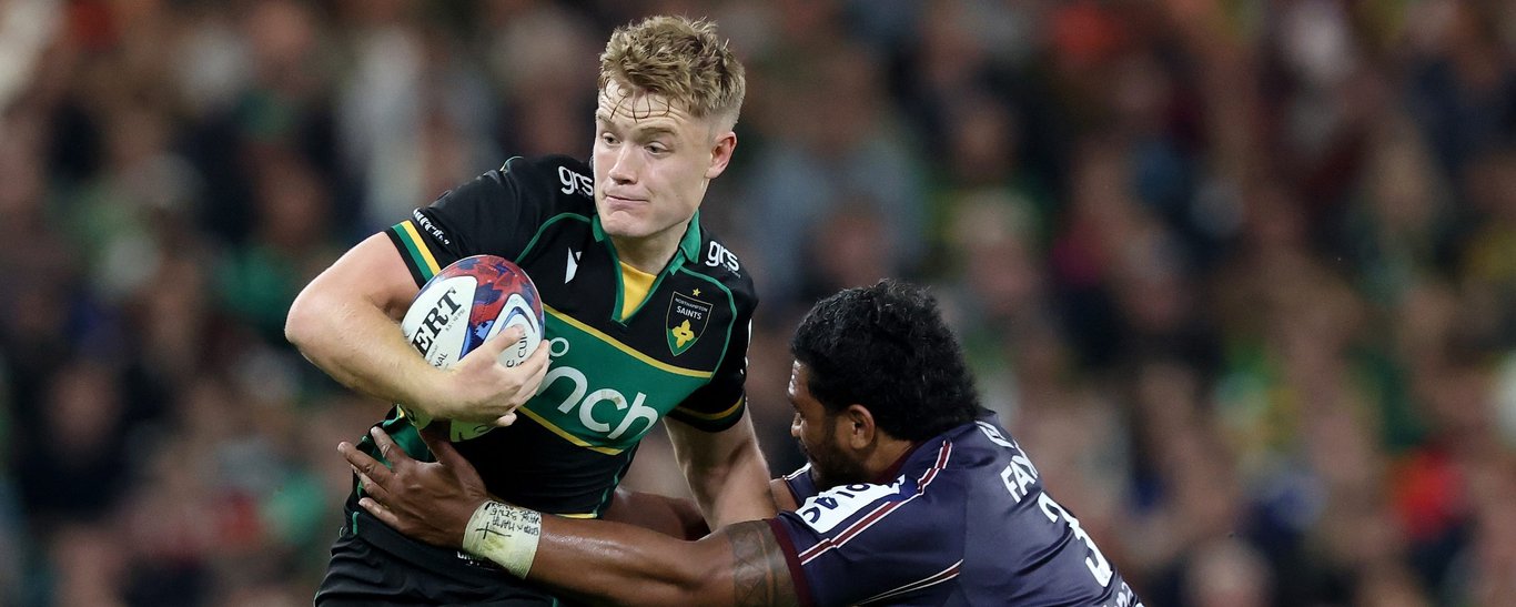Fin Smith of Northampton Saints