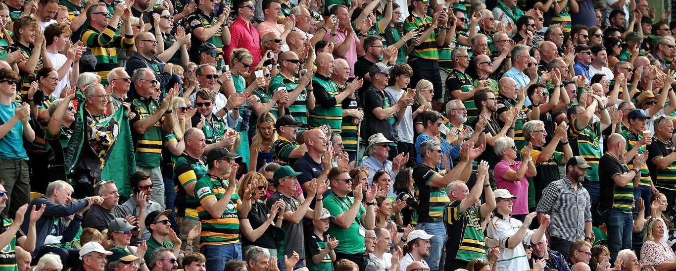 Northampton Saints supporters