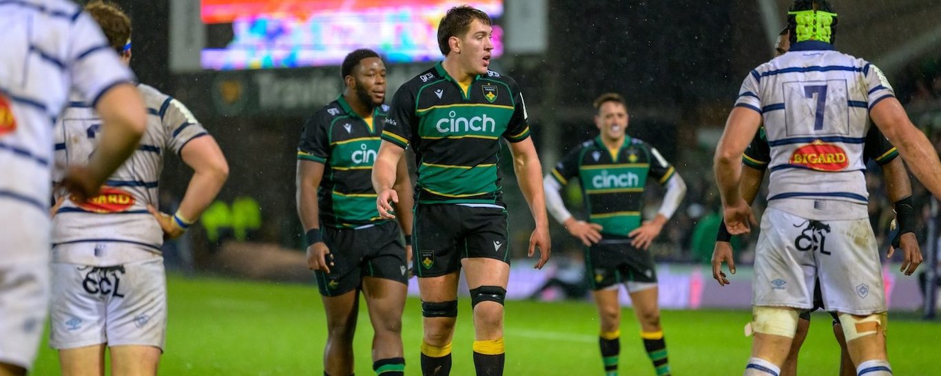 Tom Lockett of Northampton Saints.