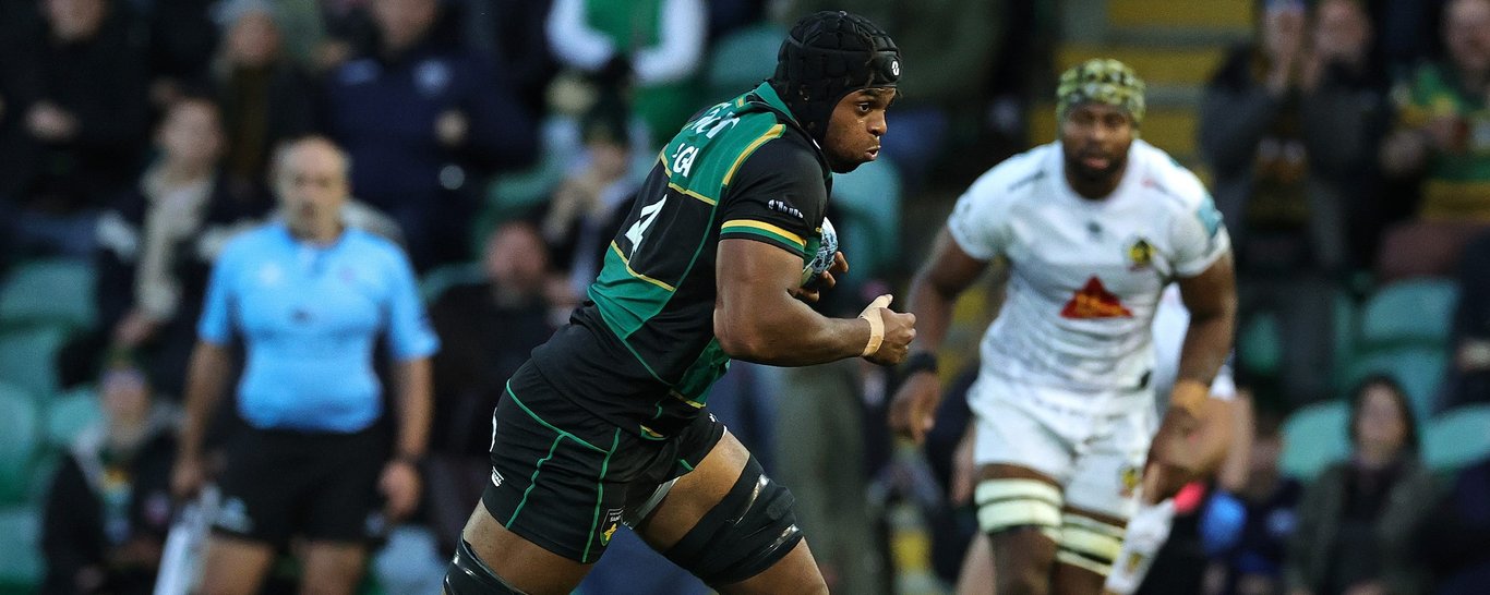 Northampton Saints’ Chunya Munga during the 2024/25 season.