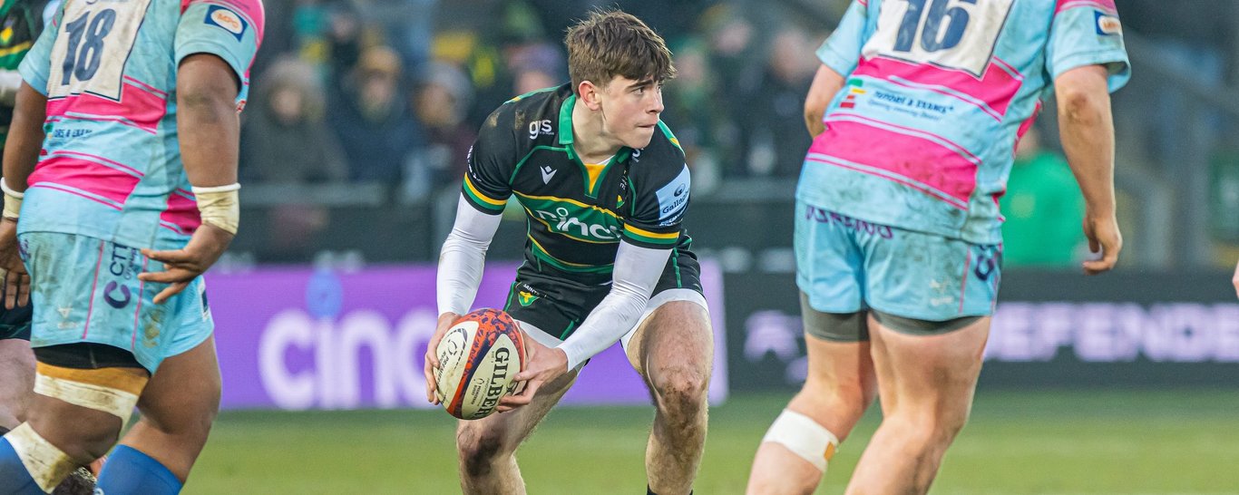 Northampton Saints’ Jonny Weimann during the 2024/25 season.