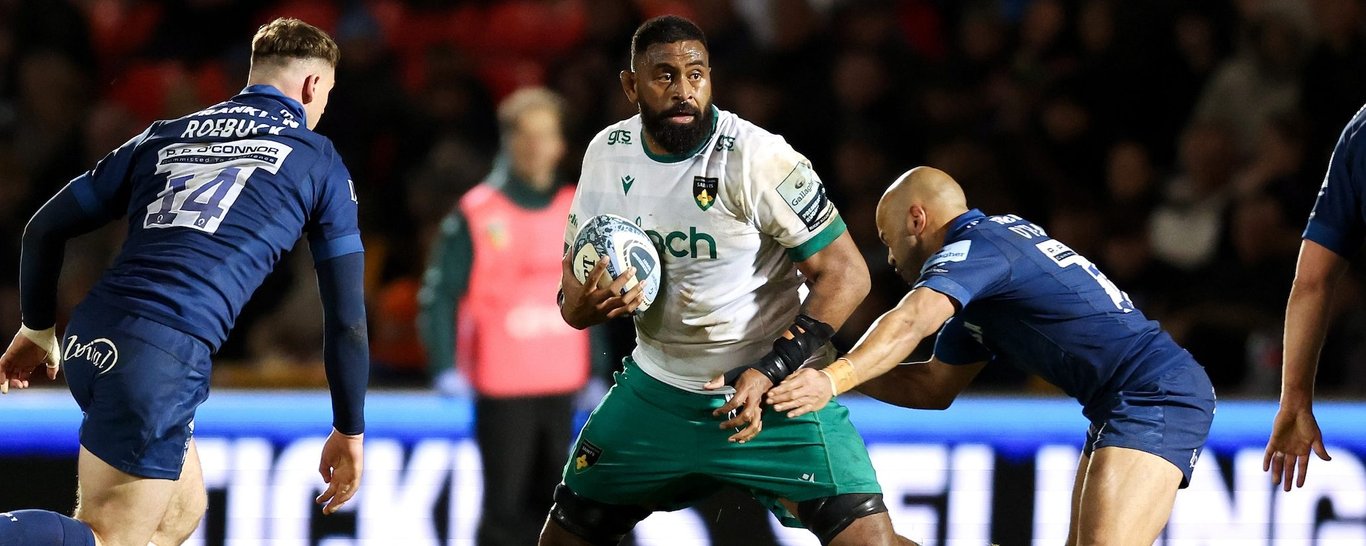 Temo Mayanavanua of Northampton Saints
