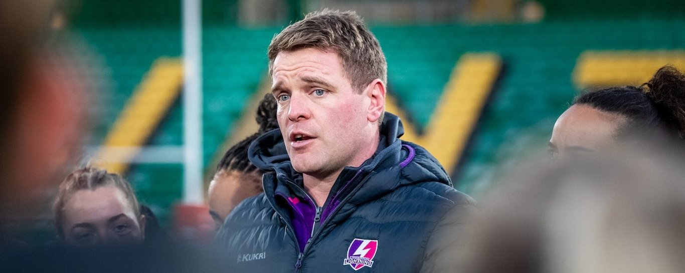 Loughborough Lightning head coach Nathan Smith