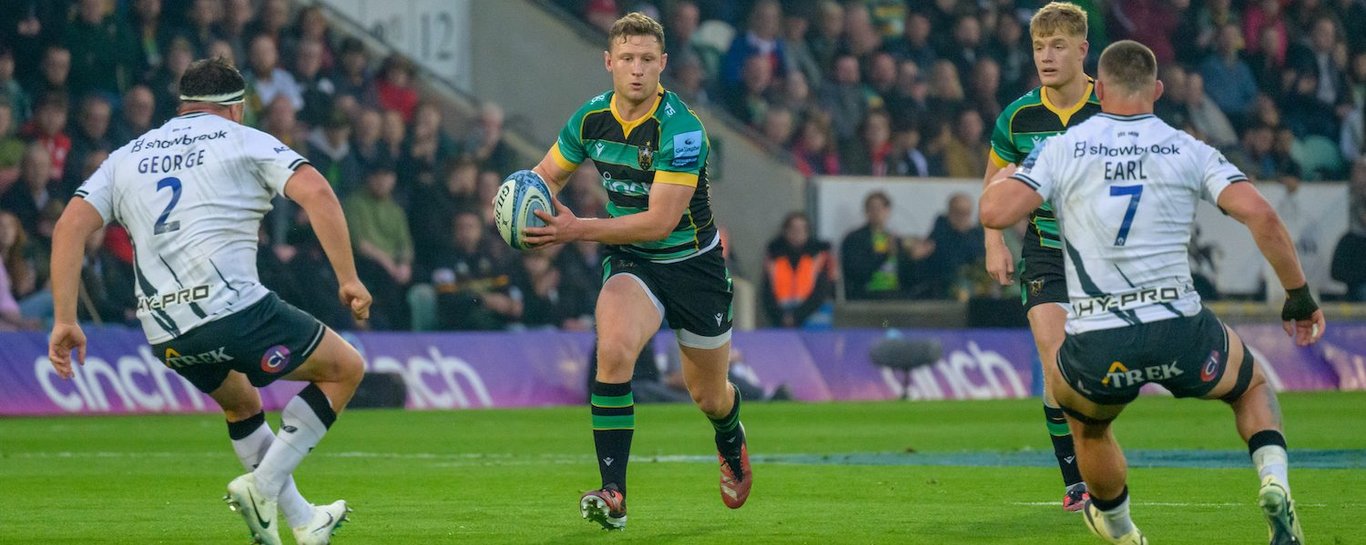 Fraser Dingwall of Northampton Saints