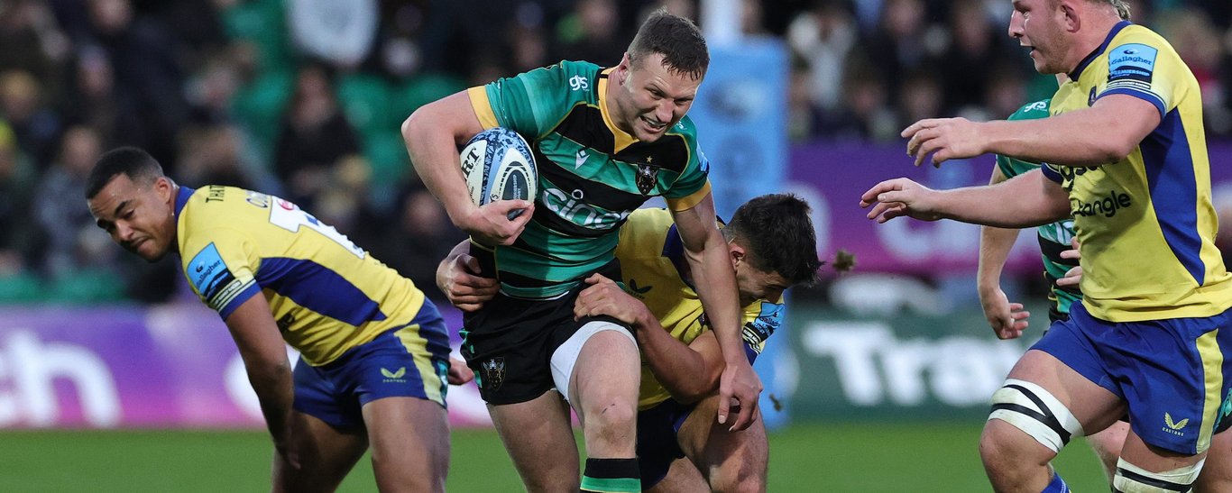 Fraser Dingwall of Northampton Saints