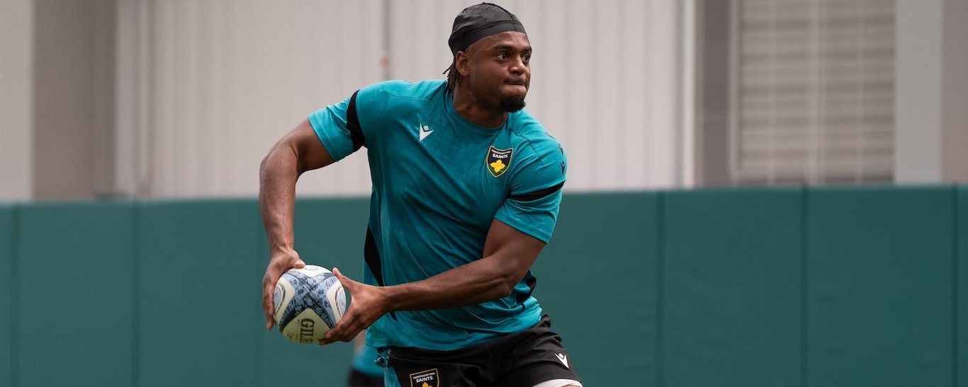 Chunya Munga of Northampton Saints