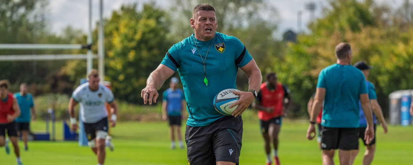 Lee Radford of Northampton Saints