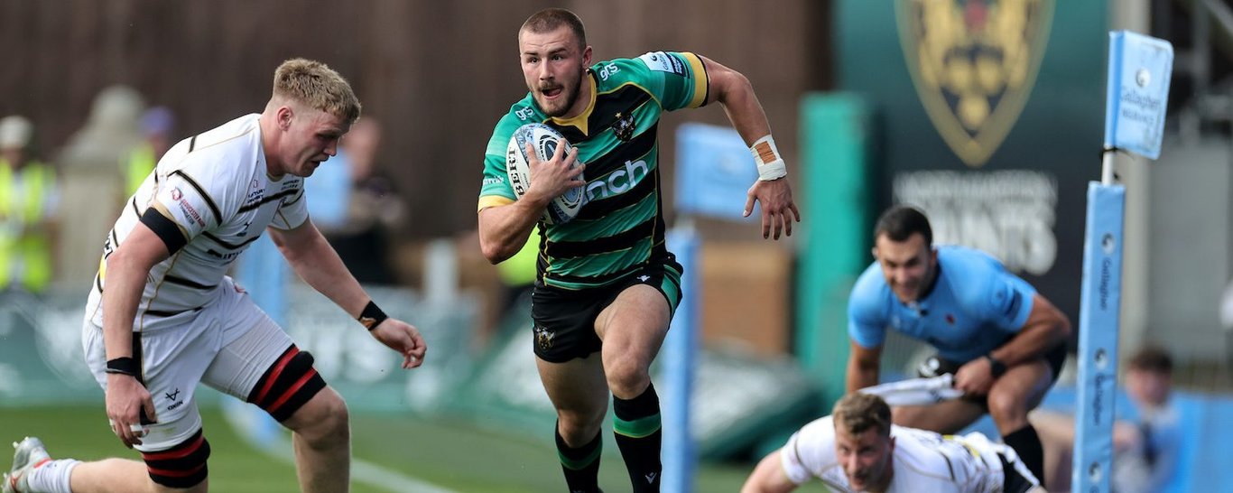 Ollie Slieghtholme of Northampton Saints