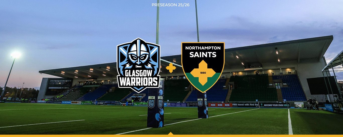 Saints will face Glasgow Warriors in a preseason clash