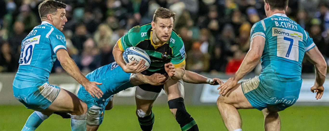 Rory Hutchinson has signed a contract to remain at Northampton Saints