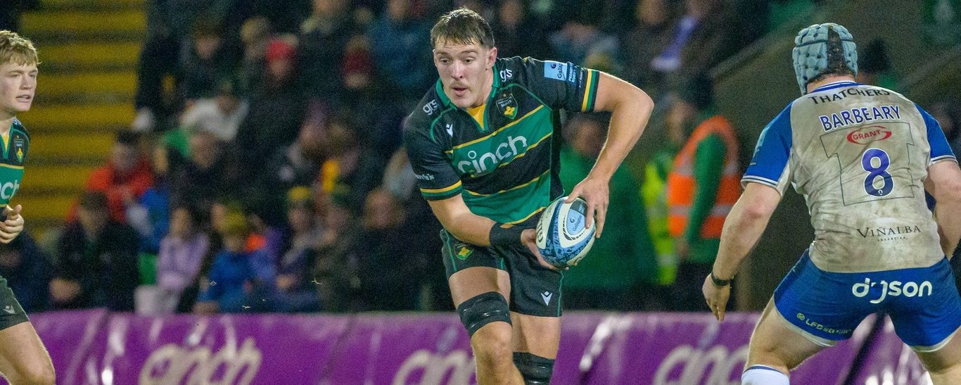 Tom Lockett of Northampton Saints