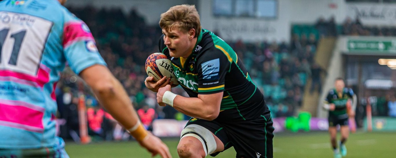 Northampton Saints’ Ed Prowse during the 2024/25 season.