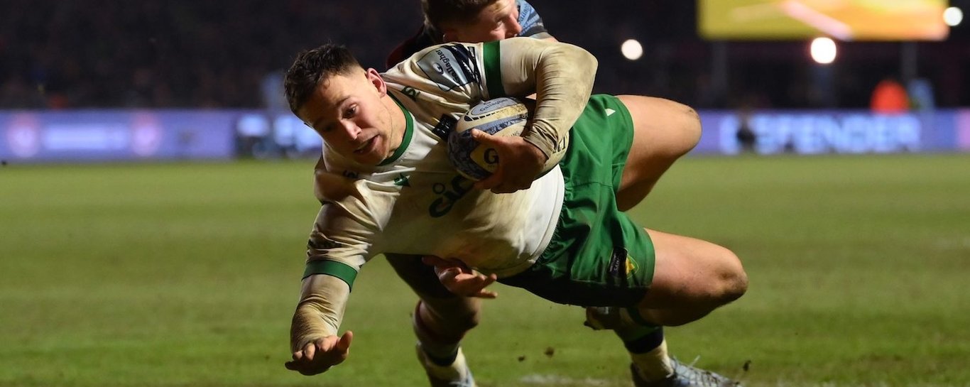 Tom Seabrook of Northampton Saints.