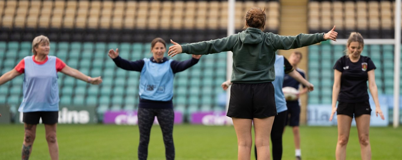 Women’s Touch Rugby at Northampton Saints.