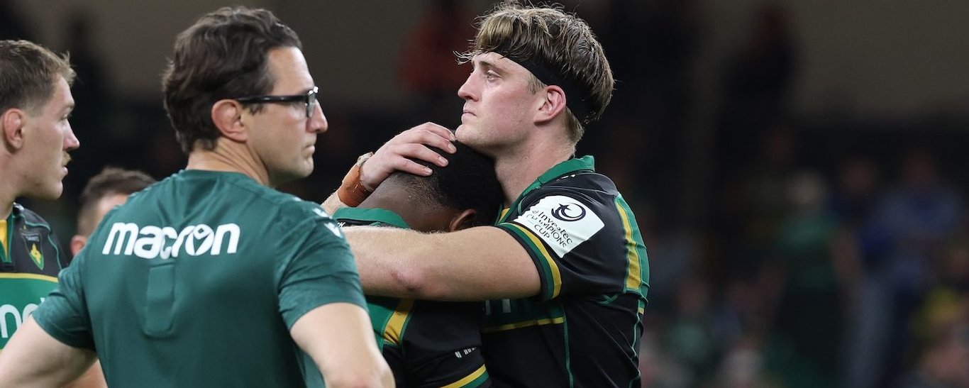 Alex Coles of Northampton Saints.