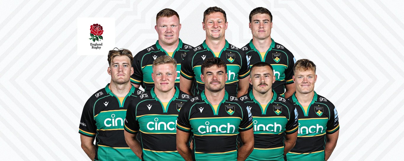 Eight Saints named in England squad for training camp