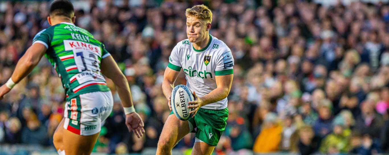 Fin Smith of Northampton Saints