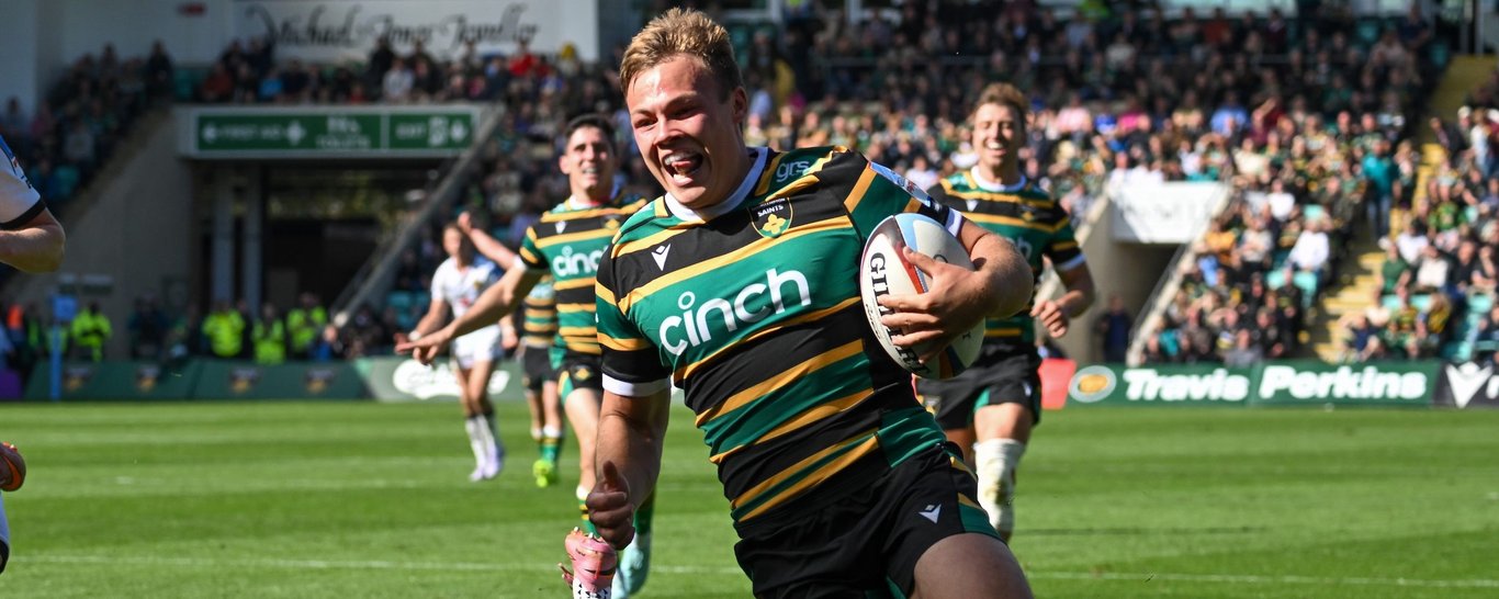 Tom Litchfield of Northampton Saints
