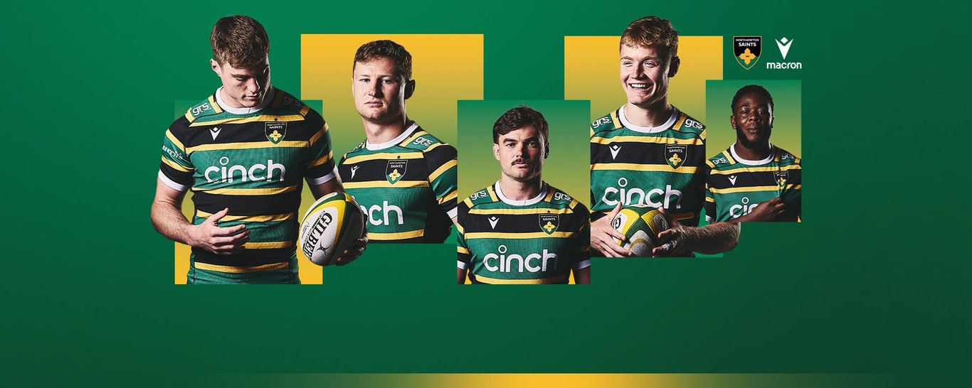 Northampton Saints reveal home strip for 2025/26 season
