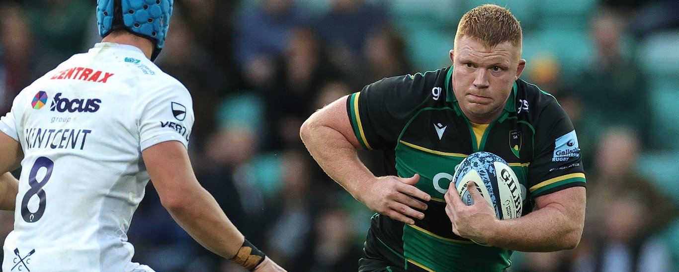 Northampton Saints’ Trevor Davison during the 2024/25 season.