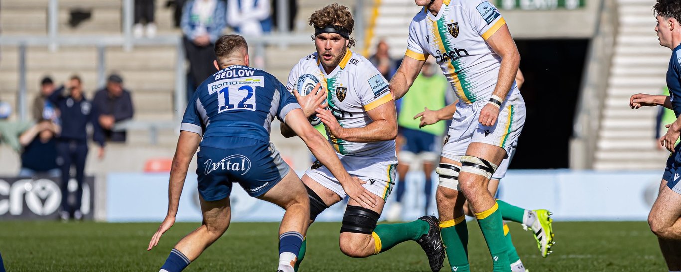 Angus Scott-Young of Northampton Saints