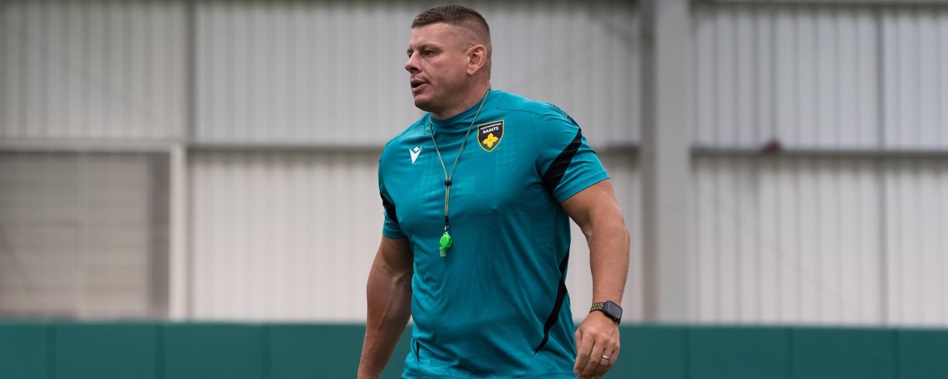 Lee Radford of Northampton Saints