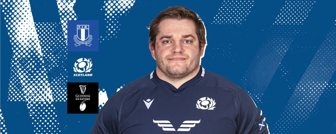 Elliot Millar Mills is named on Scotland’s bench for their clash against Italy