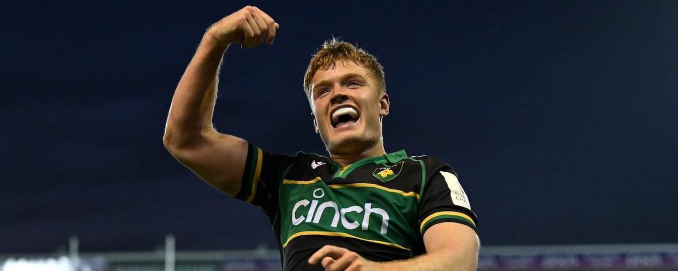 Fin Smith of Northampton Saints