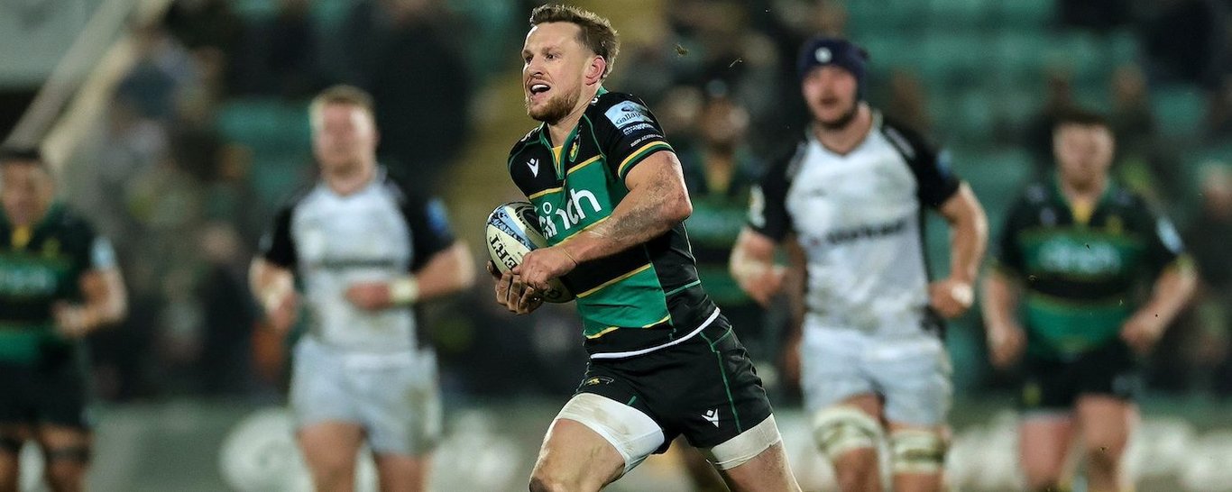 Rory Hutchinson of Northampton Saints