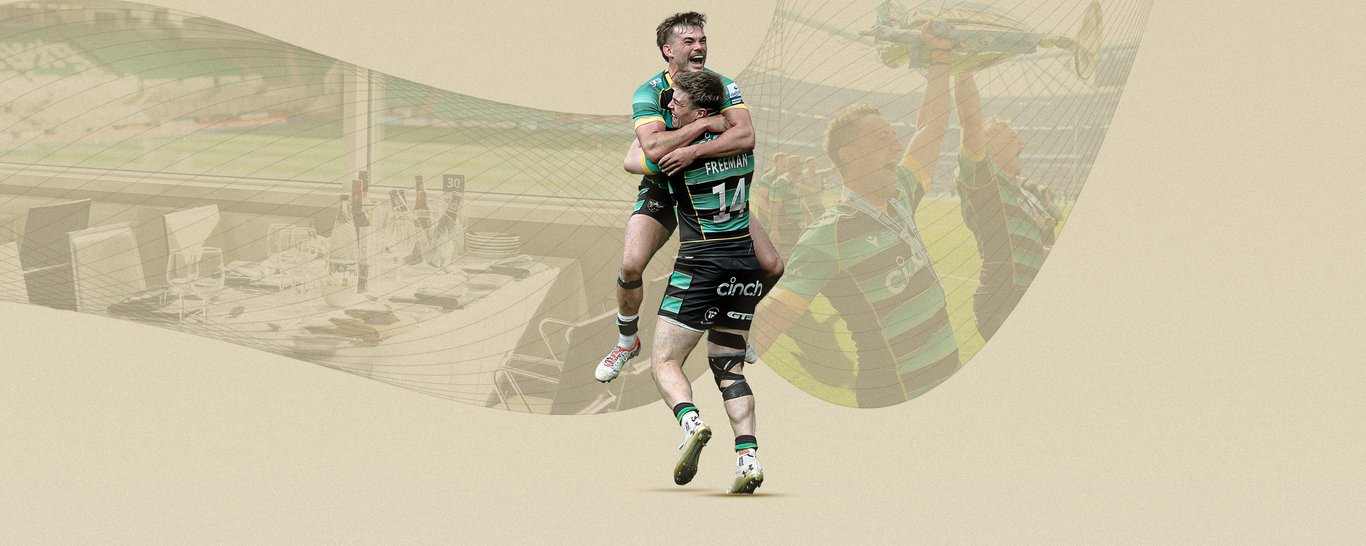 Hospitality is now on sale for Northampton Saints’ 2024/25 season