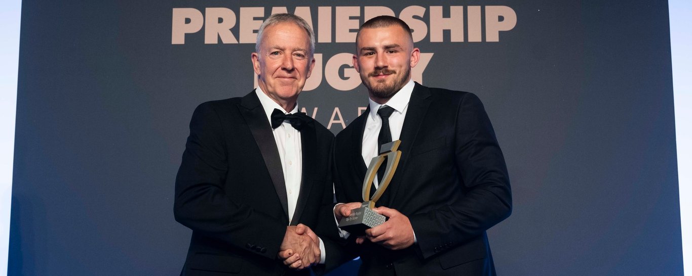 Ollie Sleightholme is named the league's Premiership Rugby Top Try Scorer for 2023/24.