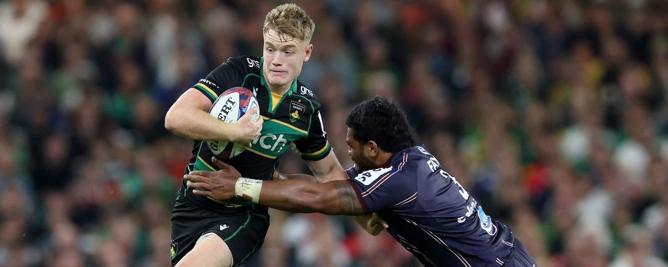 Fin Smith of Northampton Saints