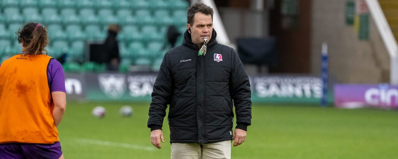 Rhys Edwards is Loughborough Lightning’s Director of Rugby