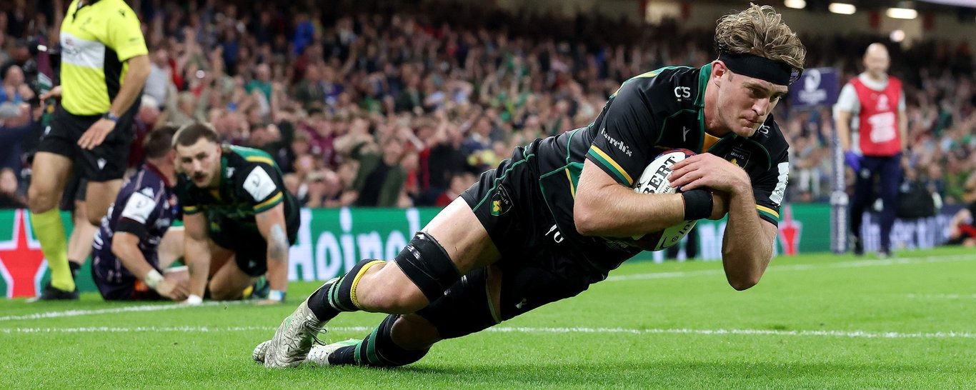 Alex Coles of Northampton Saints