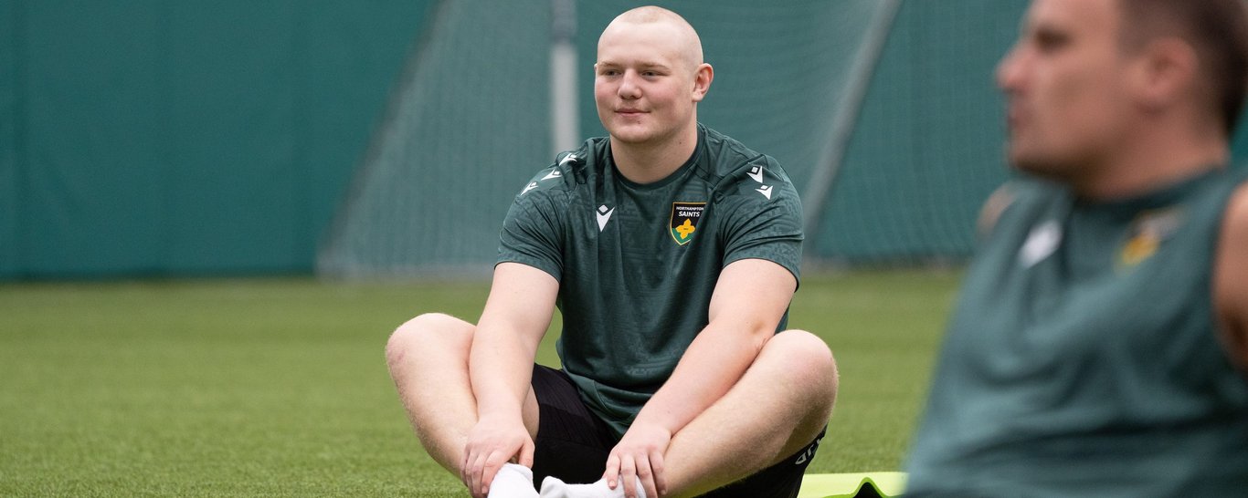 Tom Dye of Northampton Saints