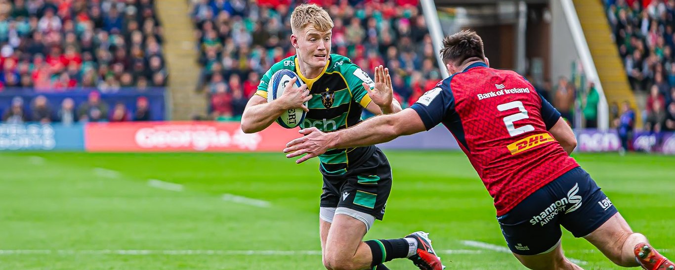 Fin Smith of Northampton Saints