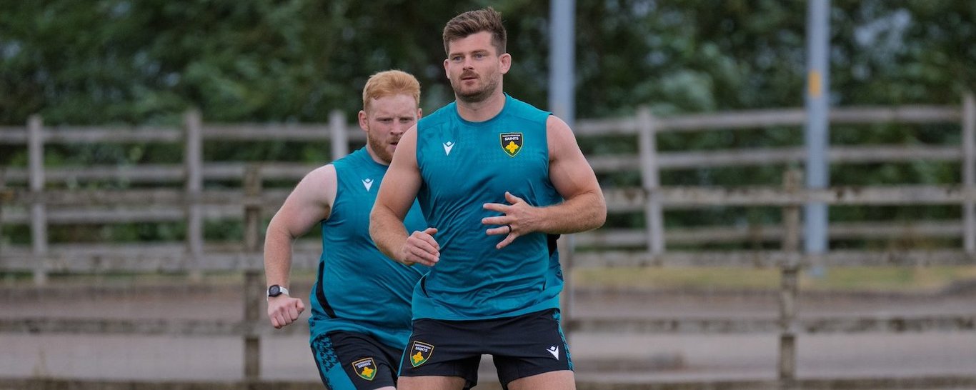 Sam Graham of Northampton Saints