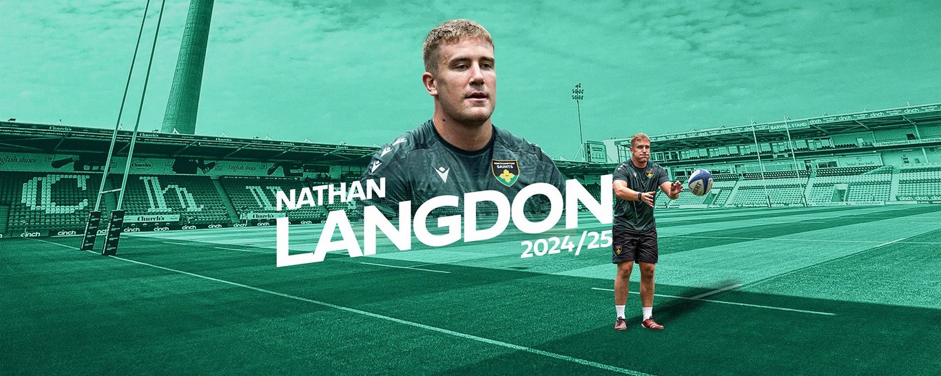 Northampton Saints sign hooker Nathan Langdon