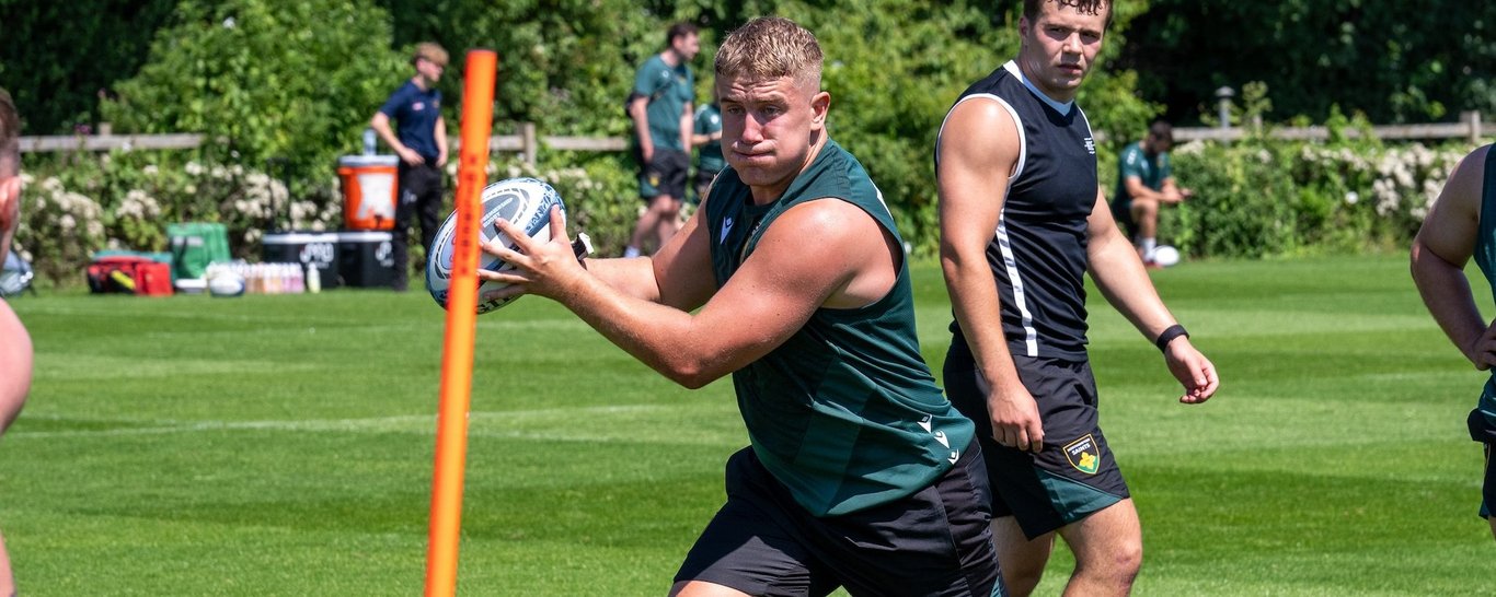 Nathan Langdon of Northampton Saints