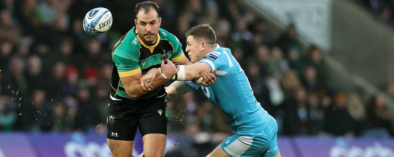 Burger Odendaal of Northampton Saints