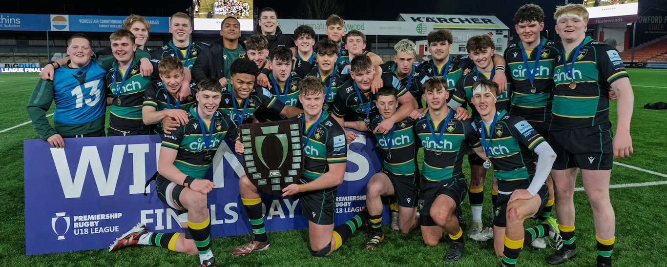 Northampton Saints were crowned U18 Academy League champions