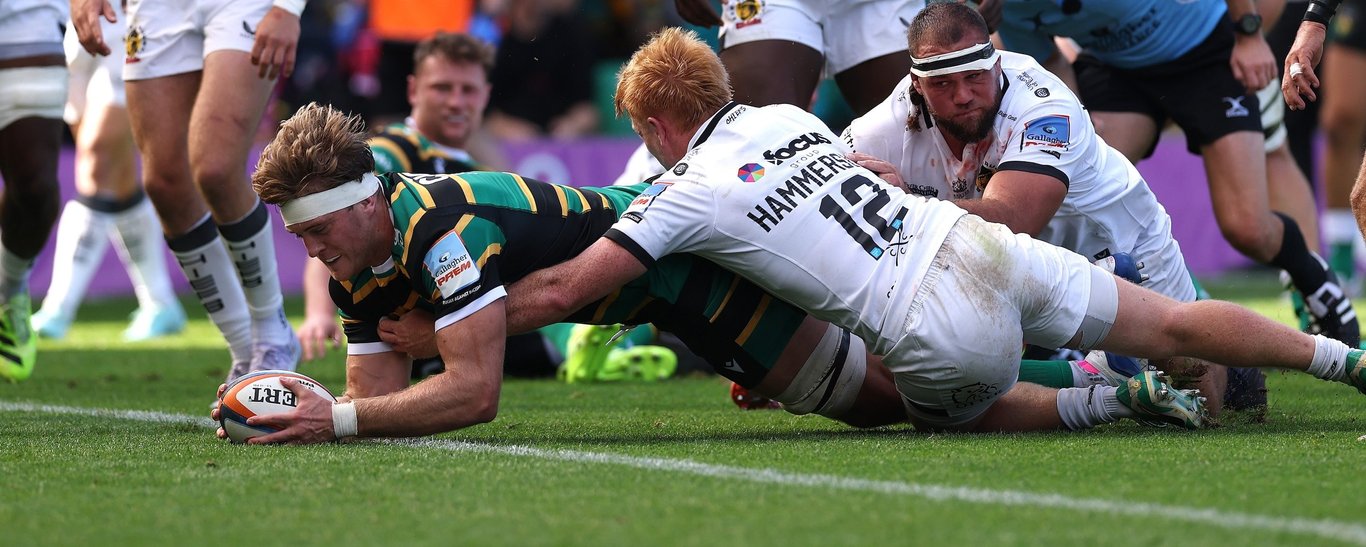 Alex Coles of Northampton Saints