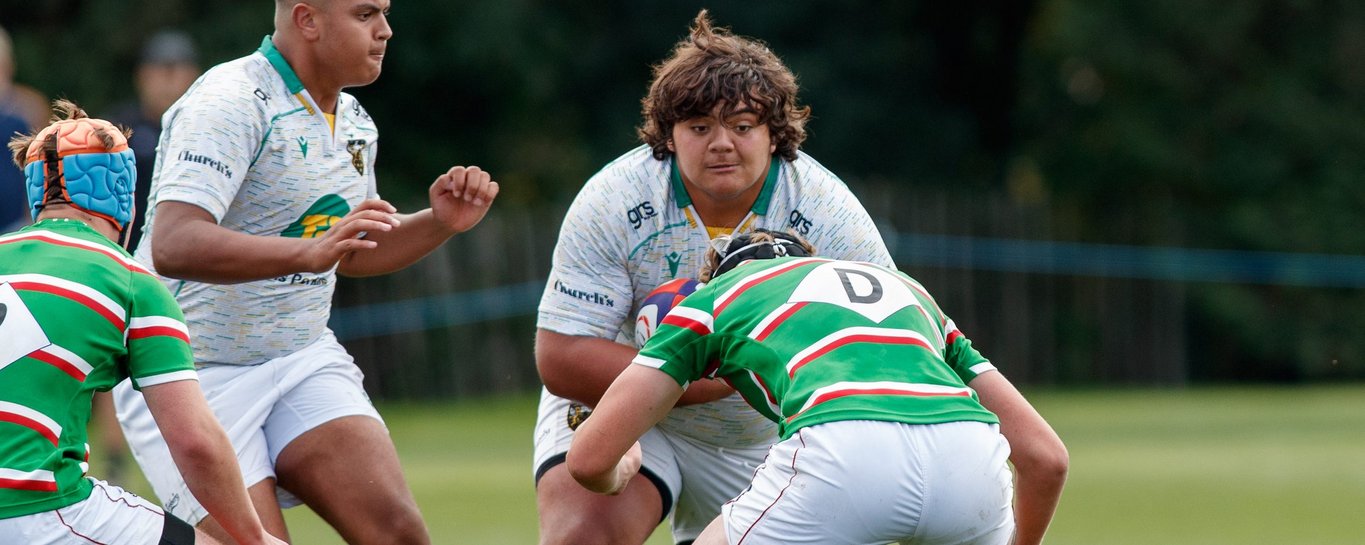Northampton Saints’ U18s faced Leicester Tigers in the Premiership Rugby U18 Academy League opener.