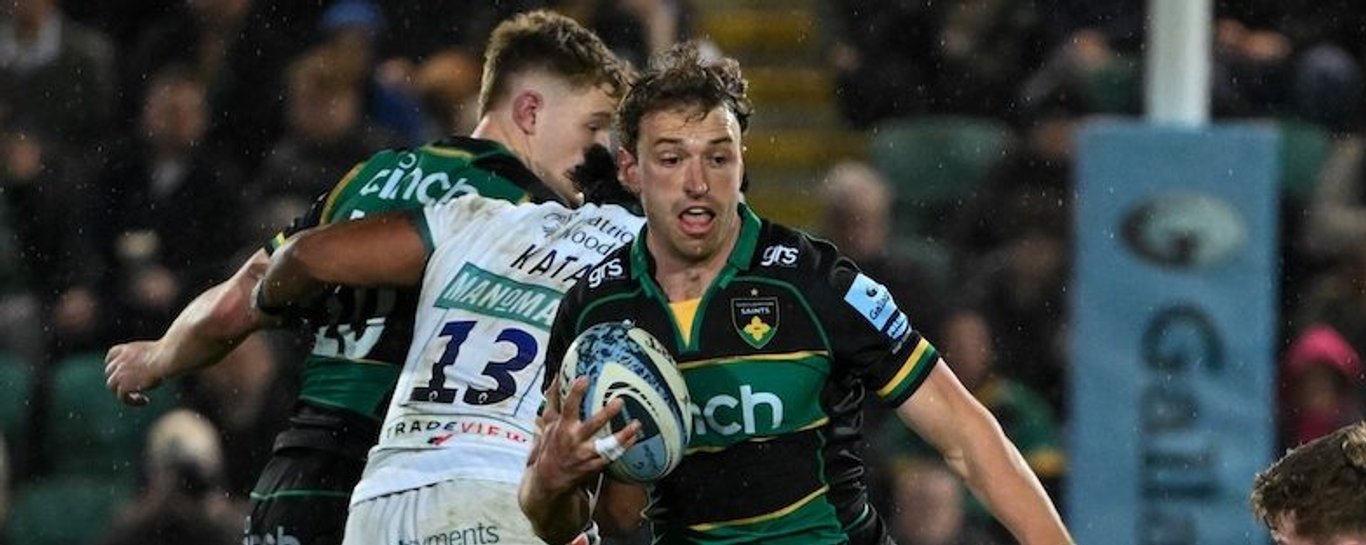 James Ramm of Northampton Saints.