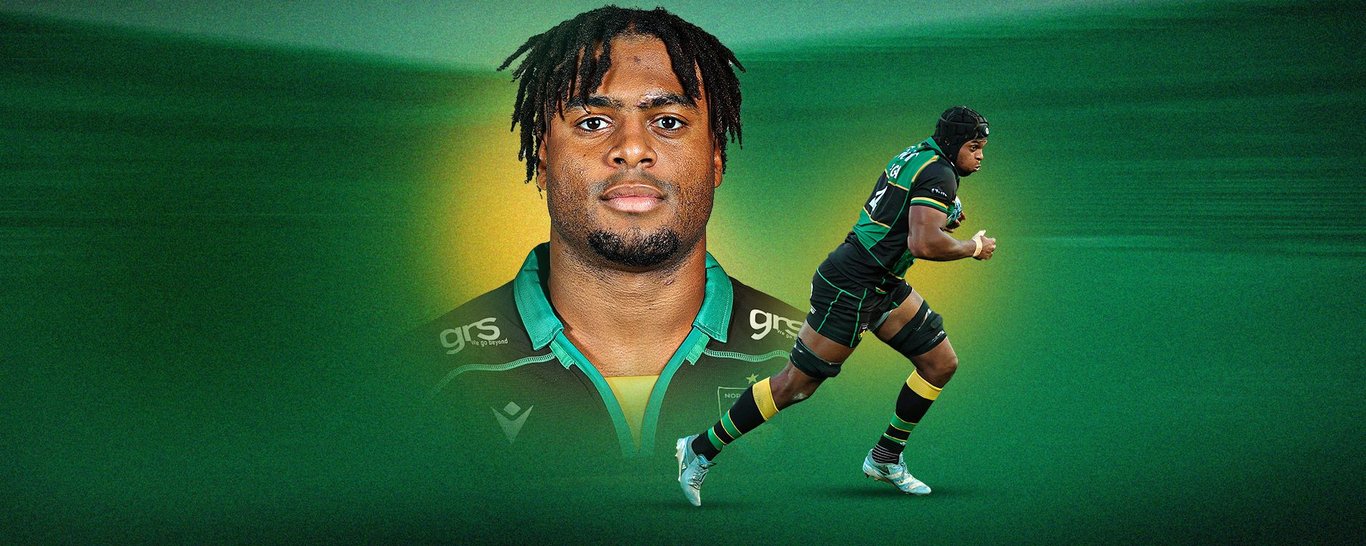 Chunya Munga of Northampton Saints